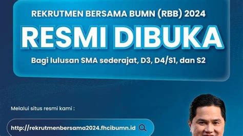 cara daftar rekrutmen bersama bumn 2024